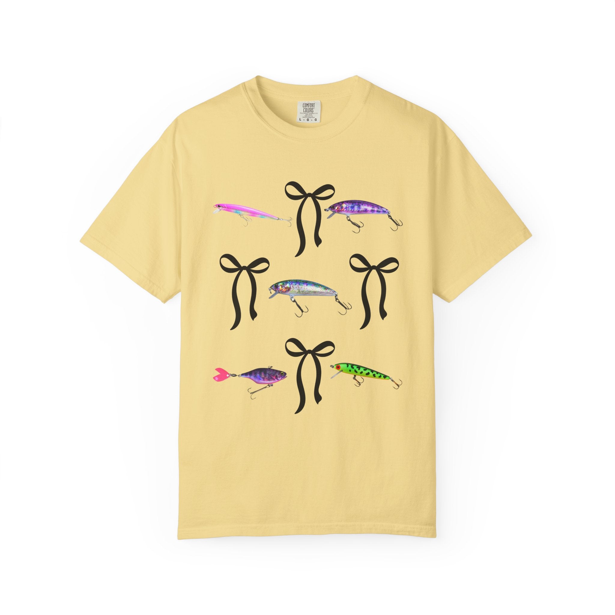 Coquette Fishing Lures--Comfort Colors--Women's Tee