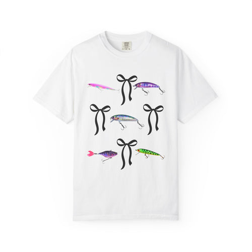 Coquette Fishing Lures--Comfort Colors--Women's Tee