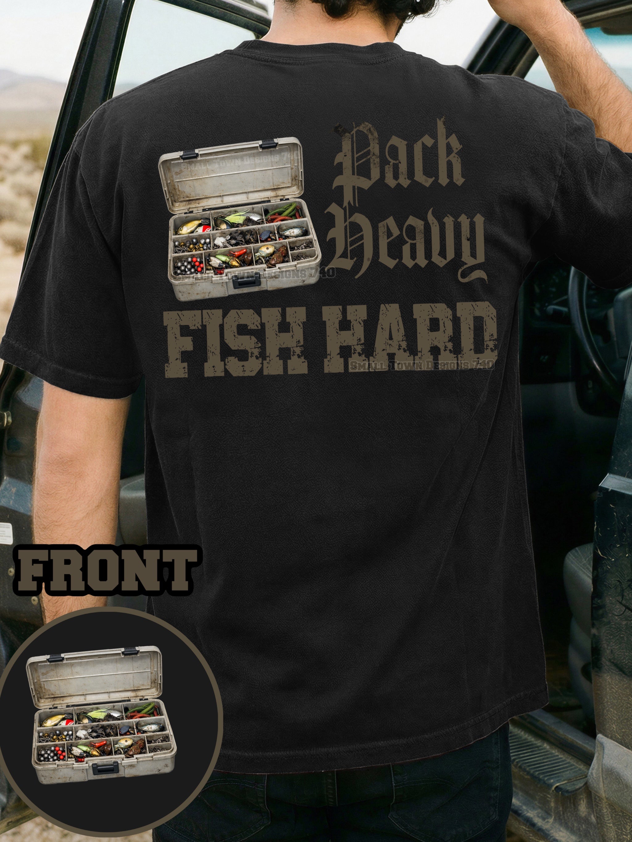 Pack Heavy Fish Hard Men's Tee