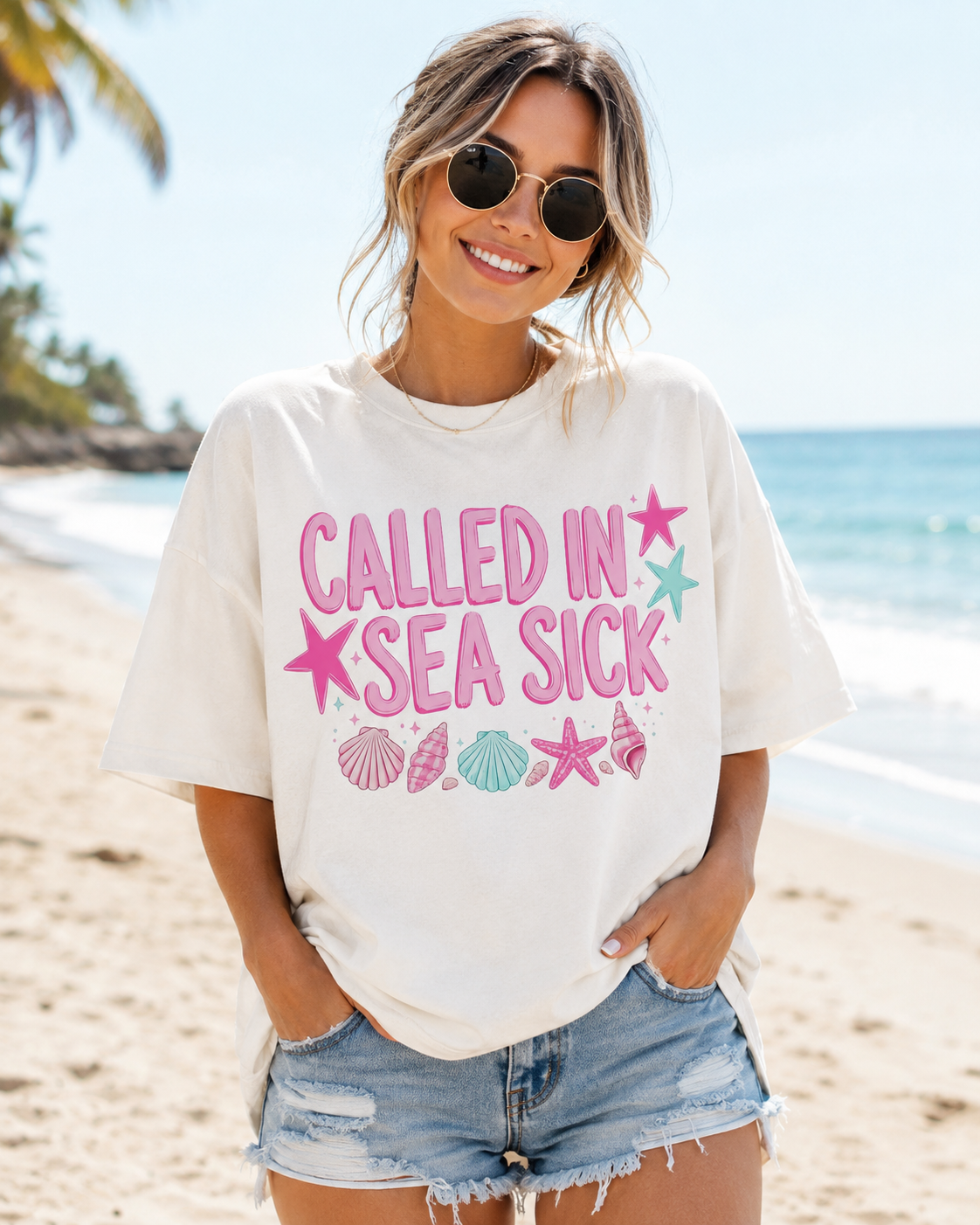 Called In Sea Sick—Comfort Colors—Women’s Tee
