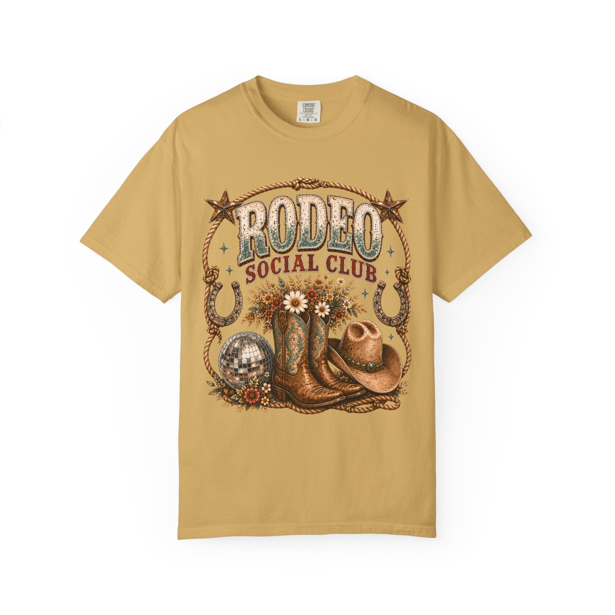 Rodeo Social Club--Comfort Colors--Women's Tee