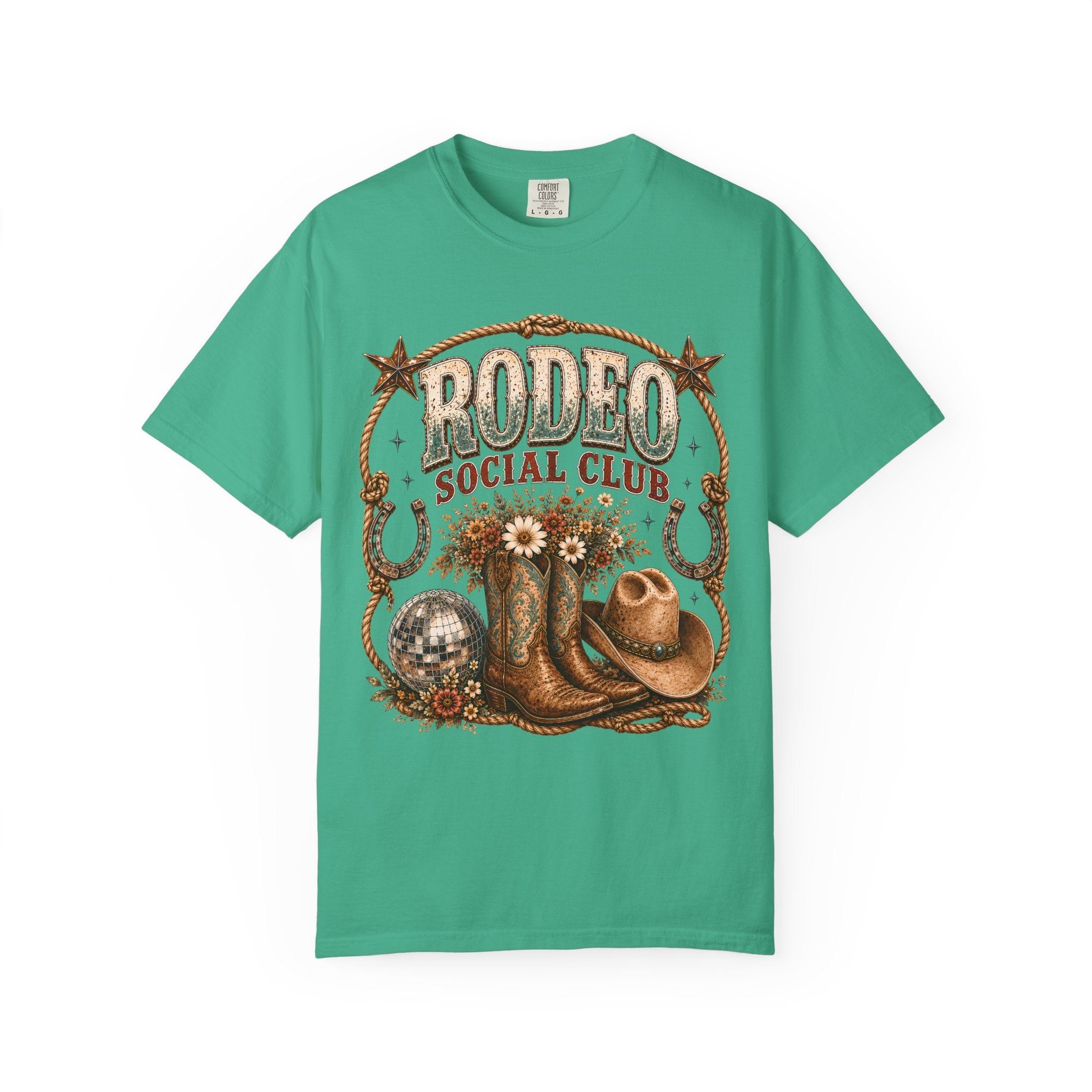 Rodeo Social Club--Comfort Colors--Women's Tee